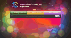 Desktop Screenshot of intlgamco.com